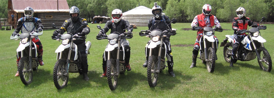 group on motorcycles